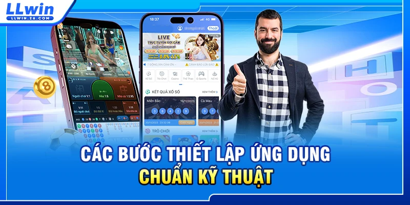 Các bước thiết lập ứng dụng chuẩn kỹ thuật